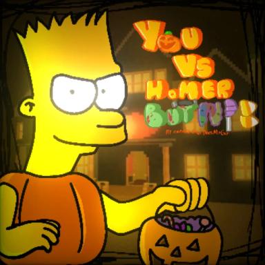 Thumbnail for [HOMERWEEN 🎃] You VS Homer but NPC Game