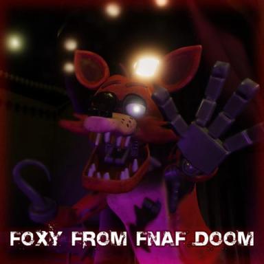 Thumbnail for Foxy from FNAF Doom Game