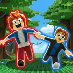 Thumbnail for Hold Hands [2 Player Obby] Game