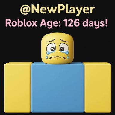 Thumbnail for How old is your Roblox account? Game