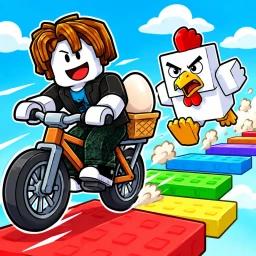 Thumbnail for [KRAKEN] Bike Obby For Eggs! Game