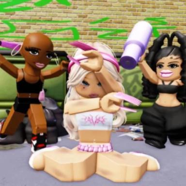 Thumbnail for Baddies Testing Plaza! Game