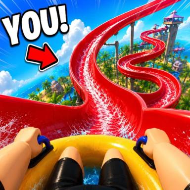 Thumbnail for The HIGHEST Water Slide🌊 Game