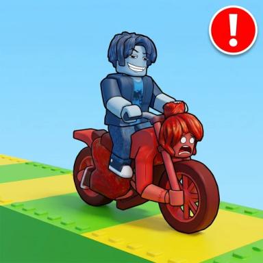 Thumbnail for Biker Duo 🏍️ [2 Player Obby] Game