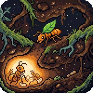 Thumbnail for Ant Colony simulator[Update 3] MAP EXTENSION  Game