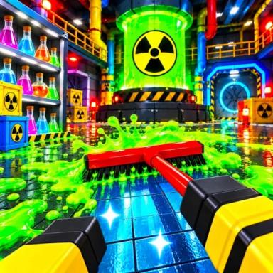 Thumbnail for Clean the Nuclear Facility! ☢️ [NEW] Game