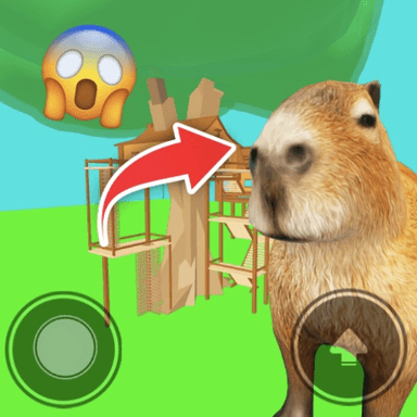 Capybara survival icon