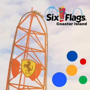 Thumbnail for Six Flags Coaster Island Game