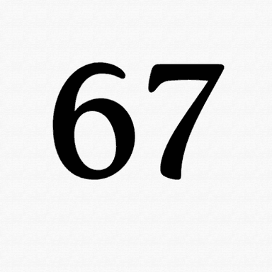 6 7 icon