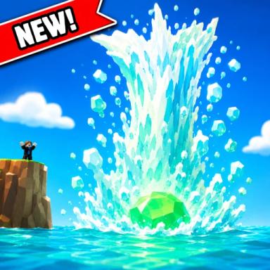 Thumbnail for [😈 STEAL] Throw Rocks Off a Cliff ⛏️ Game