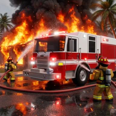Thumbnail for Fire Rescue Simulator 🔥[Console] Game