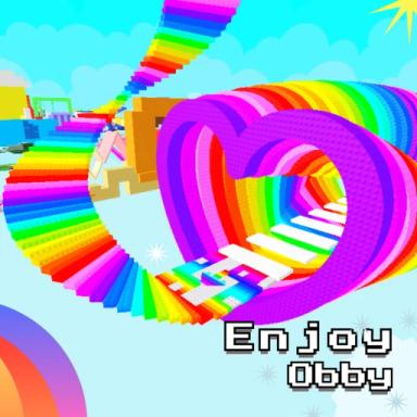 Thumbnail for Mega Enjoy Obby 🌟 255 Stages! Game
