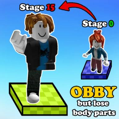 Thumbnail for OBBY, BUT LOSE BODY PARTS Game