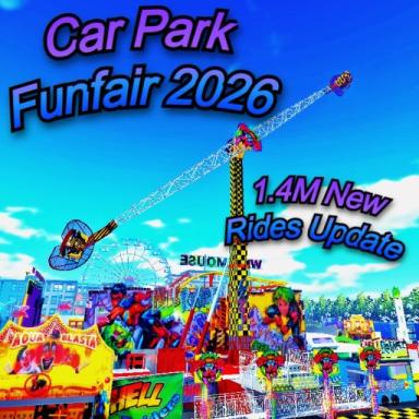 Thumbnail for 🎢1.4M SMALL RIDES UPDATE! Car Park Funfair 2026🎡 Game