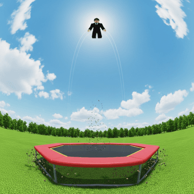 Highest Trampoline Jump Obby icon