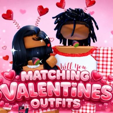 Thumbnail for [NEW] MATCHING VALENTINES OUTFIT💌 Game