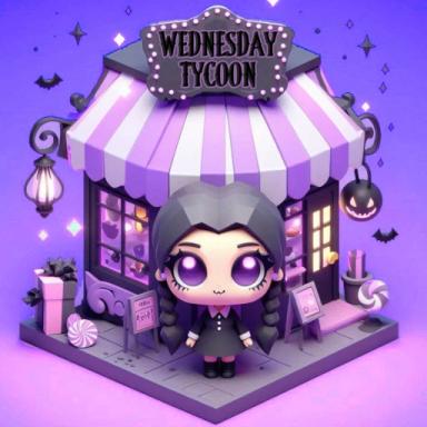 Thumbnail for Wednesday Tycoon 🖤 Game