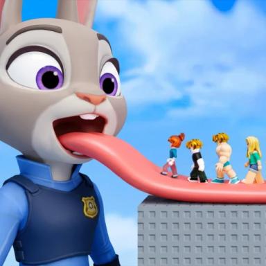 Thumbnail for 100 Players Enter Zootopia 2 Game