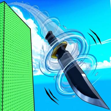 Thumbnail for [🔪] +1 Double Knife Flip Obby Escape! Game