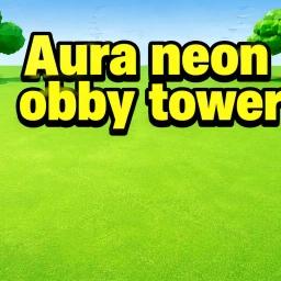 AURA NEON OBBY TOWER [🎁LUCKY BLOCKS] ✨  icon