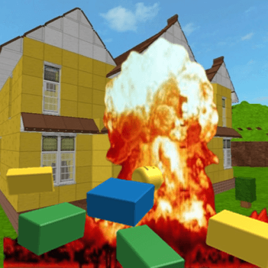 Blow up the Happy Home of Robloxia icon