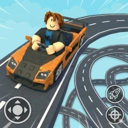 Drive a Car Down a Road icon