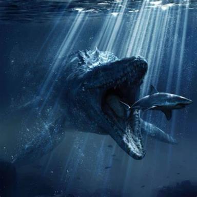 Mosasaurus Battle of the Sea Dinosaur Survival SCP icon