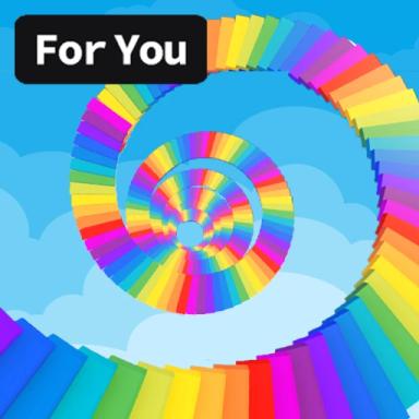 Thumbnail for 🌈 INFINITE RAINBOW STAIRS OBBY 🌈 Game