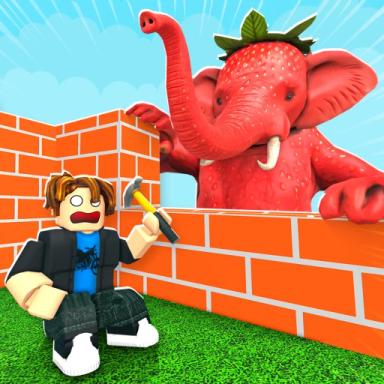 Thumbnail for Build to Survive the Brainrots! Game