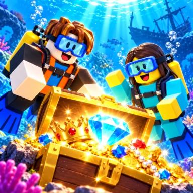 Thumbnail for 🤿 DEEPBLUE: Treasure Divers [BETA] Game