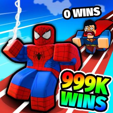 Thumbnail for [🦸‍♂️] Super Hero Race Clicker Game