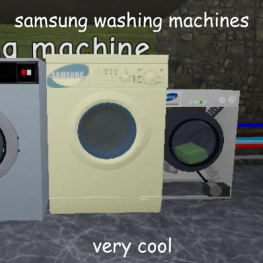 samsung washing machine test icon