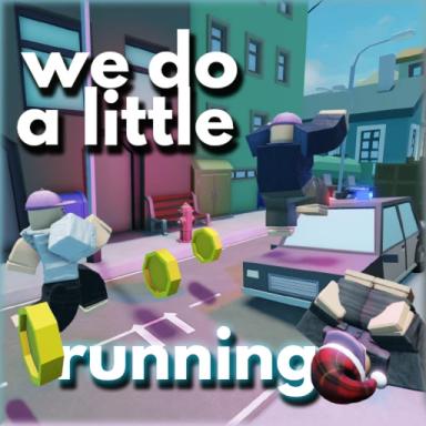 we do a little running icon