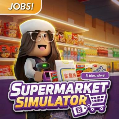 Thumbnail for [JOBS!] 🛒 Asian Supermarket Simulator | BloxNShop Game
