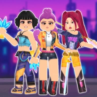 2 Player Kpop Demon Hunters Tycoon 🎤 icon