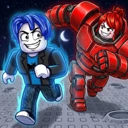Thumbnail for Human And Robot [2 Player Obby] Game