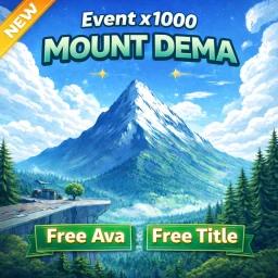 [BACK! FREE AVA x1000] Mount Dema icon
