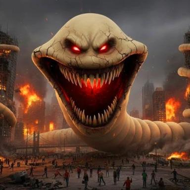 🪱 SURVIVE HUNGRY WORM THE KILLER!!! 🪱  icon