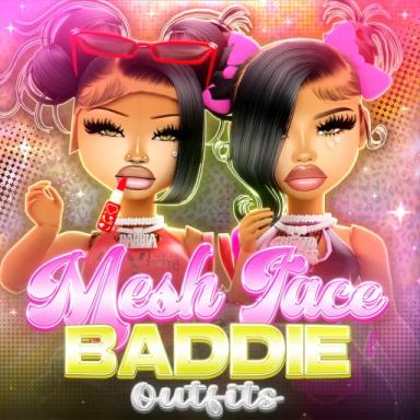 Thumbnail for [NEW] REALISTIC MESH FACE BADDIE OUTFITS Game