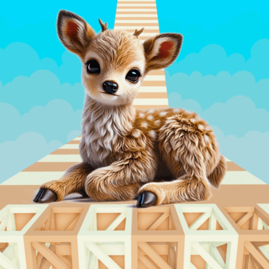 Cute Deer Obby 🌺 icon