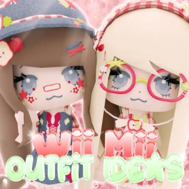 Thumbnail for [300+🎀] PolyDollie's Matching Wii Mii Outfits 🐻 Game