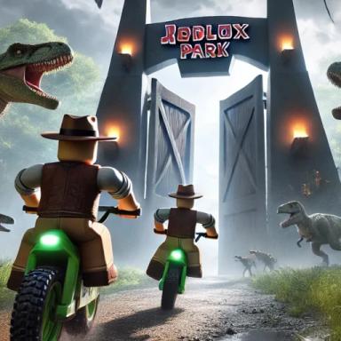 Thumbnail for Escape Dinosaur Obby Game