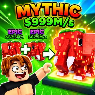 Thumbnail for MegaMerge a Brainrot! Game