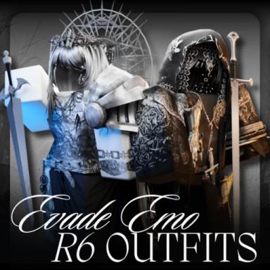 Thumbnail for [💀] R6 EMO EVADE OUTFITS Game