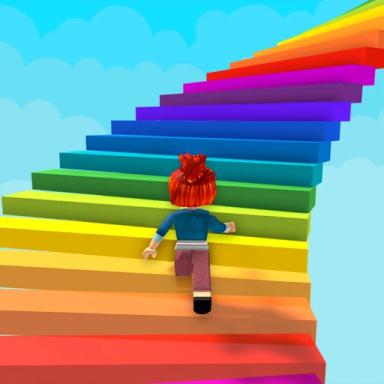 Thumbnail for Easy Parkour Obby 🌈 Game