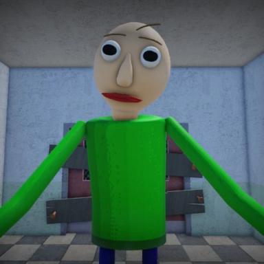 Thumbnail for RUN FROM BALDI! (SCARY OBBY) Game