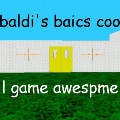 baldi's basics cool game Awesome icon