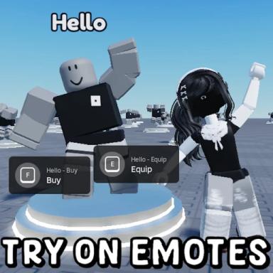 Thumbnail for Emote / Animation Store & Try On Game