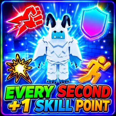 [🌟HUGE UPD!] Every Second Add 1 Skill Point ⚔️ icon