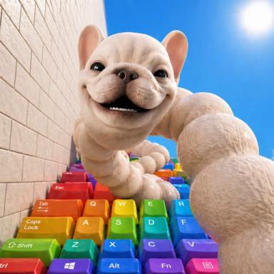 Thumbnail for Scary ASMR Keyboard Tower Game